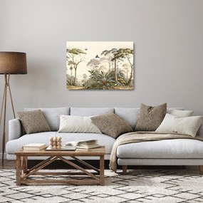 Obraz na szkle - Amazoński las deszczowy (70x50 cm)