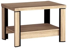 Stolik kawowy z półką dąb sonoma - Rectano 16X