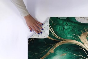 Dywanik do łazienki Dywanik do łazienki Zielony Marmur