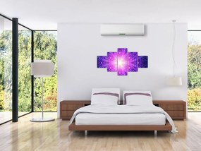 Abstrakcyjny obraz (125x70 cm)