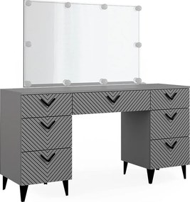 Stół toaletowy szary 150x45x78.1 anett