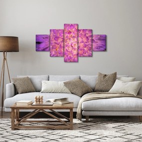Szczegółowy obraz kwiatu (125x70 cm)