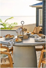 Okrągły stół ogrodowy ceramiczny ø 60 cm Bonnet – House Nordic