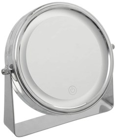 Podświetlane lusterko kosmetyczne LED, okrągłe, stojące