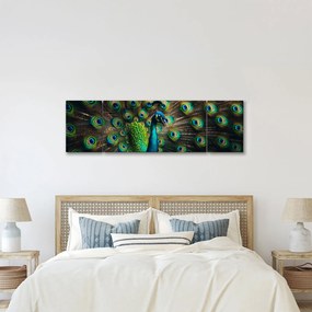 Obraz – Paw (170x50 cm)