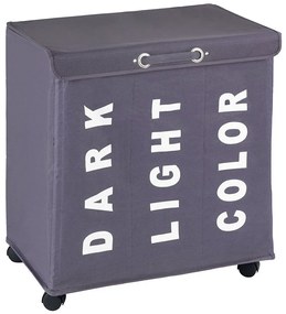 Pojemnik na pranie TRIVO GREY - aż 116 litrów, WENKO