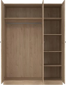 Trzydrzwiowa szafa prowansalska Billund jackson hickory