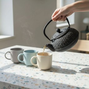 Czajnik żeliwny z zaparzaczem KUMO, 1000 ml