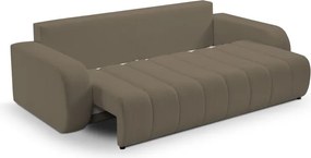 Sofa BALOO z funkcja spania i pojemnikiem JASNY BRĄZ LAMBI 03