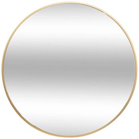 Lustro okrągłe w metalowej ramie OW, Ø 70 cm