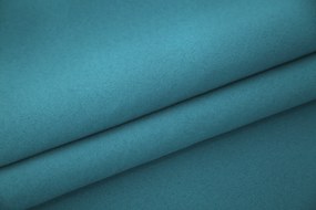 Turkusowa zasłona OXFORD 140x250 cm Zawieszanie: Taśma z wiązaniami