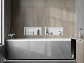 Mexen X-Wall-R półka wnękowa z kołnierzem 45 x 20 cm, biała - 1920452010
