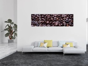 Obraz ziaren kawy (170x50 cm)