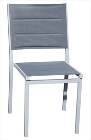 Krzesło ogrodowe DIVERSO aluminium bez podłokietników outlet