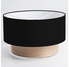 Uniwersalny abażur KERIA, Ø 50 cm, czarny/brązowy