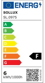 Żarówka LED G9 3000K 3W 316lm SOLLUX  LIGHTING