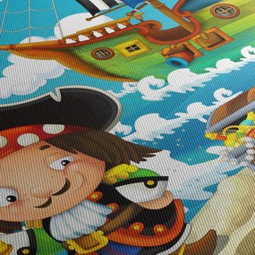 Obraz - Skarb piratów (70x50 cm)