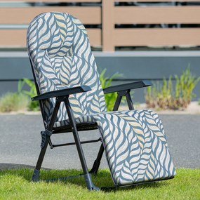Fotel ogrodowy z podnóżkiem Galaxy Plus G050-06IB PATIO