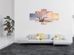 Obraz drzewa w oceanie (125x70 cm)