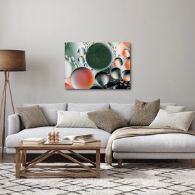 Obraz abstrakcji - bąbelki (70x50 cm)