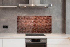 Szkło do Kuchni na Ścianę Zabytkowa Struktura Muru