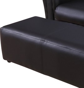 Fotel dziecięcy z pufą HOMCOM