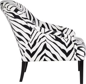 Klubowy fotel Viki w stylu glamour