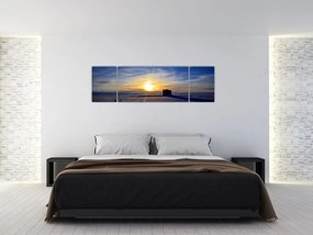 Obraz - krajobraz polarny (170x50 cm)