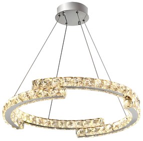 LAMPA SUFITOWA WISZĄCA LED APP1770-CP CHROM 60cm