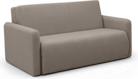 Sofa rozkładana Nido trzyosobowa 140 cm z pojemnikiem - beżowa boucle Quelle 16