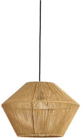 Jasnozielona lampa wisząca z kloszem z juty ø 40 cm Fugia – Light &amp; Living