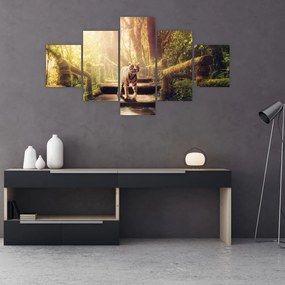 Obraz tygrysa (125x70 cm)