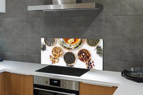 Szklany Panel Herbata Ziołowa w Kubku