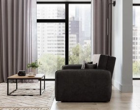 Rozkładana dwuosobowa sofa LAINE, ciemnoszara