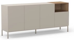 Kremowa komoda 180x80 cm Cailin – Marckeric