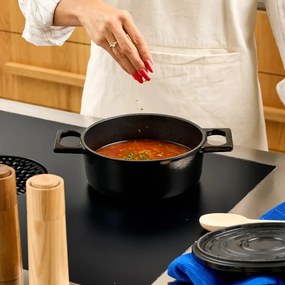 Garnek żeliwny z pokrywką odpowiedni na indukcję 2 l Mattia 3.0 – FABINI