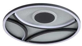 Searchlight 82100-39BK - LED ściemnialny plafon ZENDISC LED/20W/230V 3000K śr. 39 cm