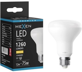 Mexen Nova żarówka LED E27, R80, 12W, Ciepła - 3000K, 1260 lm - L105-E27-1230-01