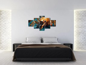 Obraz - Szczegół pająka (125x70 cm)