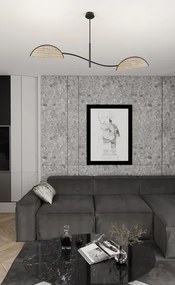 Brązowa wisząca lampa w nowoczesnym stylu - M129-Urdom