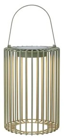 Zielony zewnętrzny lampion solarny LED na USB (wysokość 54 cm) Cavia – Markslöjd