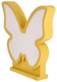 Żółta lampka dziecięca Butterfly – Candellux Lighting