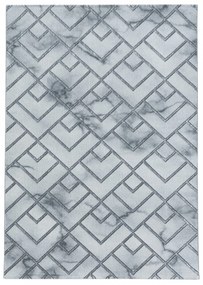 dywan ekskluzywny Naxos mozaika szary 160 cm x 230 cm
