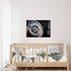 Obraz - Praski zegar astronomiczny, Praga (70x50 cm)