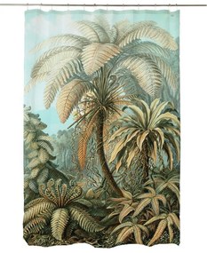 Zasłona prysznicowa 175x180 cm Vintage Palm – Madre Selva