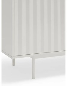 Biała niska komoda 211x80 cm Sierra – Teulat