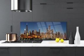 Panel Szklany do Kuchni Urok Miejskich Kamienic