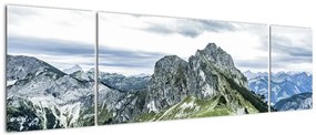Obraz - Szczyty górskie (170x50 cm)