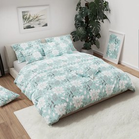 PrzytulneMieszkanie.pl PrzytulneMieszkanie.pl Pościel z kory GABRIELA niebieska Rozmiar pościeli: 70 x 90 cm | 140 x 200 cm