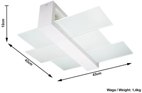 Skandynawski plafon H0-N25